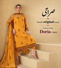 Shop Surahi Original Doria Linen 3 Piece Suit at zairahofficial. Explore Linen Suits Price in Pakistan with premium fabric and elegant designs.